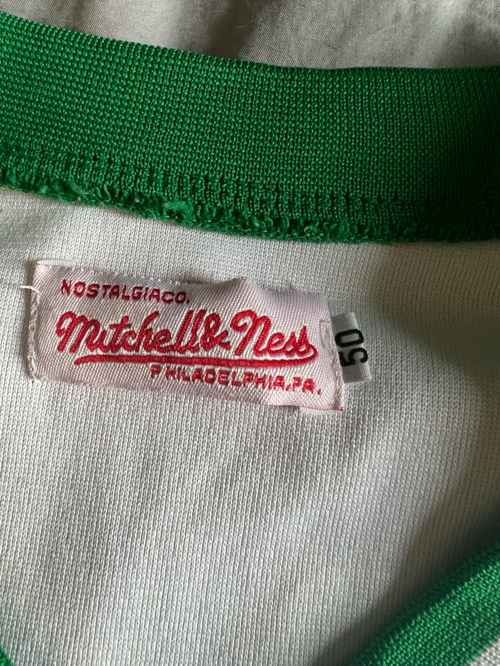 Mitchell & Ness Reds St. Patrick’s Day Pete Ross Baseball Jersey - Picture 3 of 3